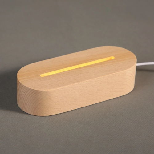Trebordlampe Nattlampe med Oppslagstavle